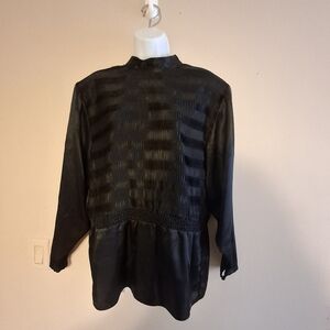 Elegant Black Women's Blouse